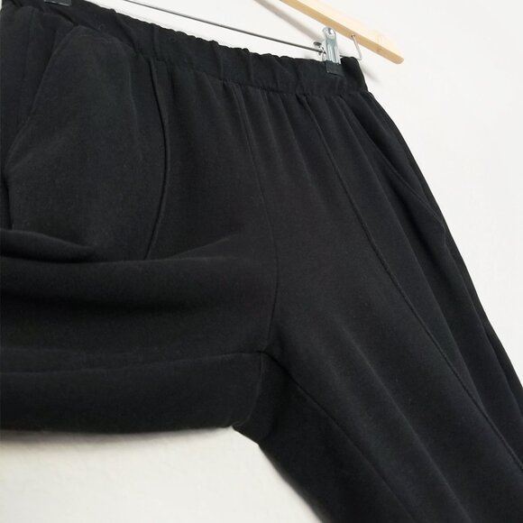 Alo Yoga Black Propel Jogger Zip Hem Sweatpant Black Center Seam Ultra Soft S - Picture 8 of 15